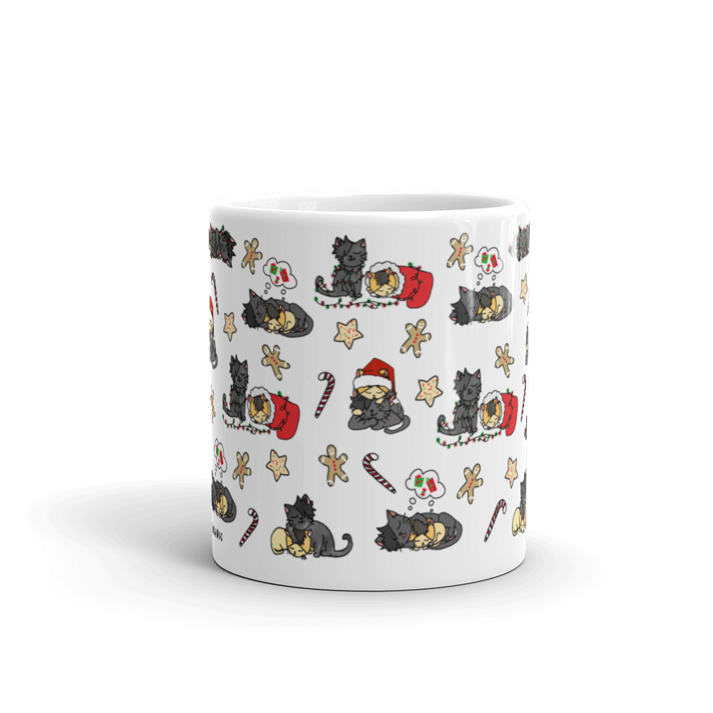 Kuroken Cat Holiday Mug