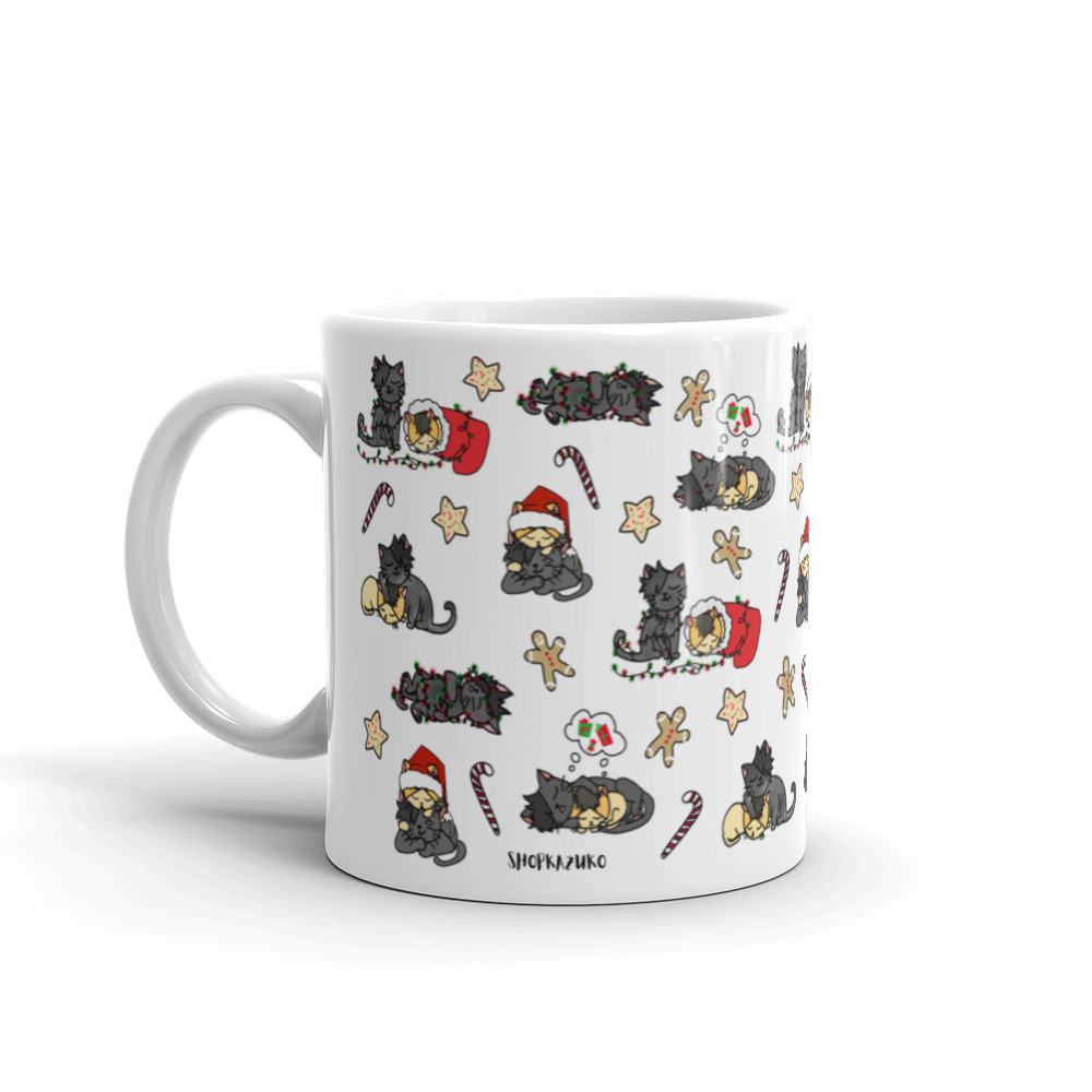 Kuroken Cat Holiday Mug