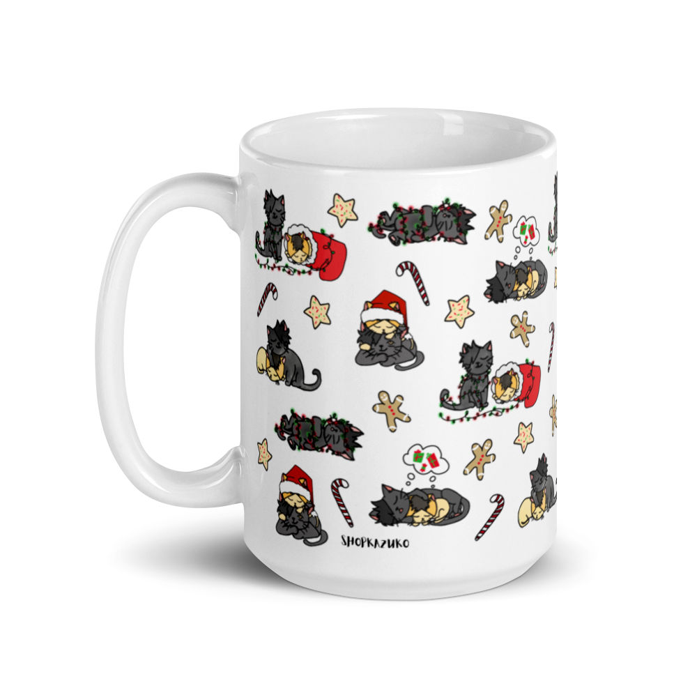 Kuroken Cat Holiday Mug