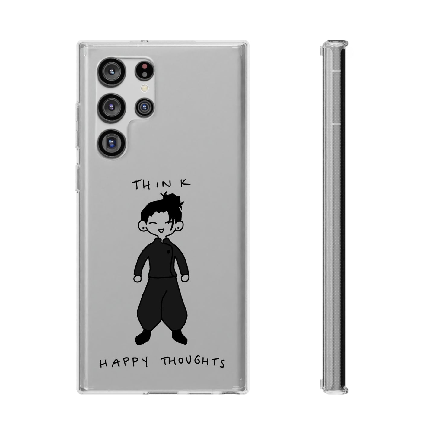 Think Happy Thoughts Phone Case