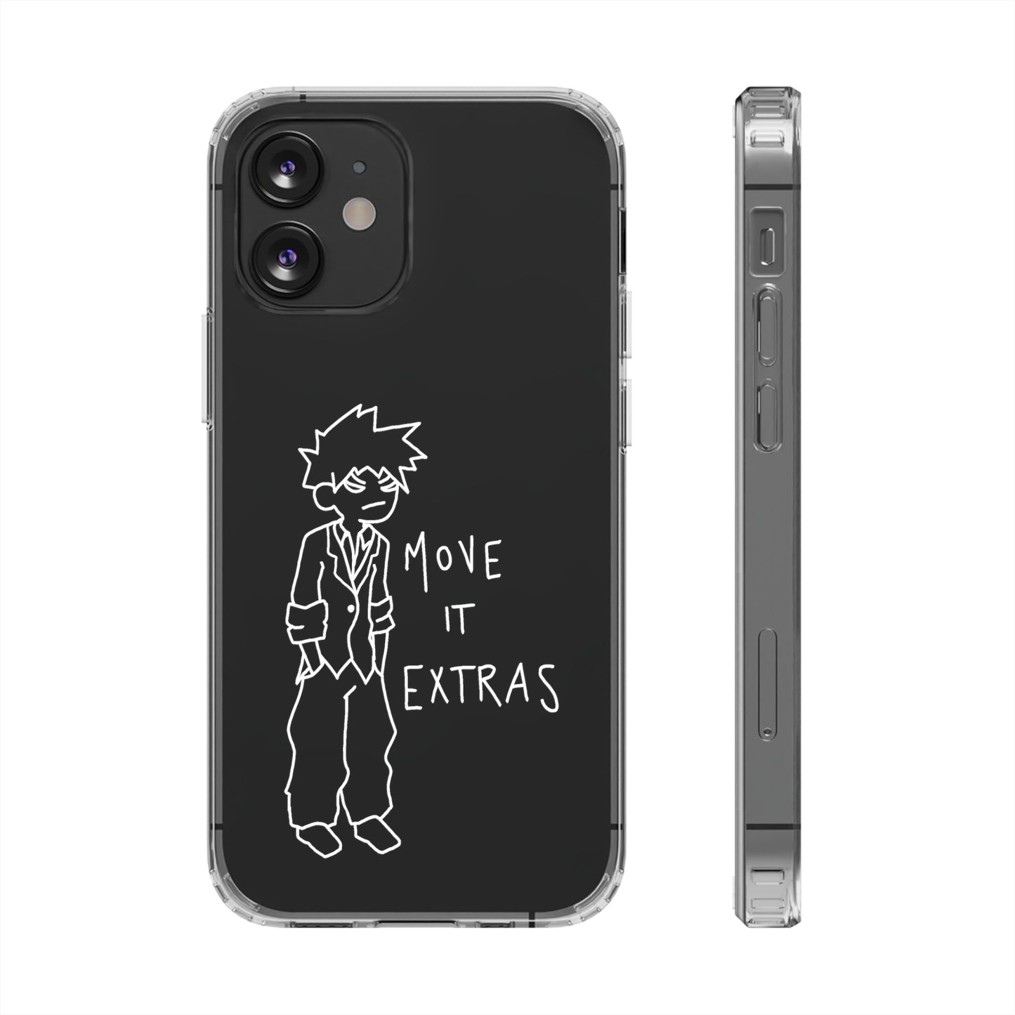 Move It Extras Phone Case (White)