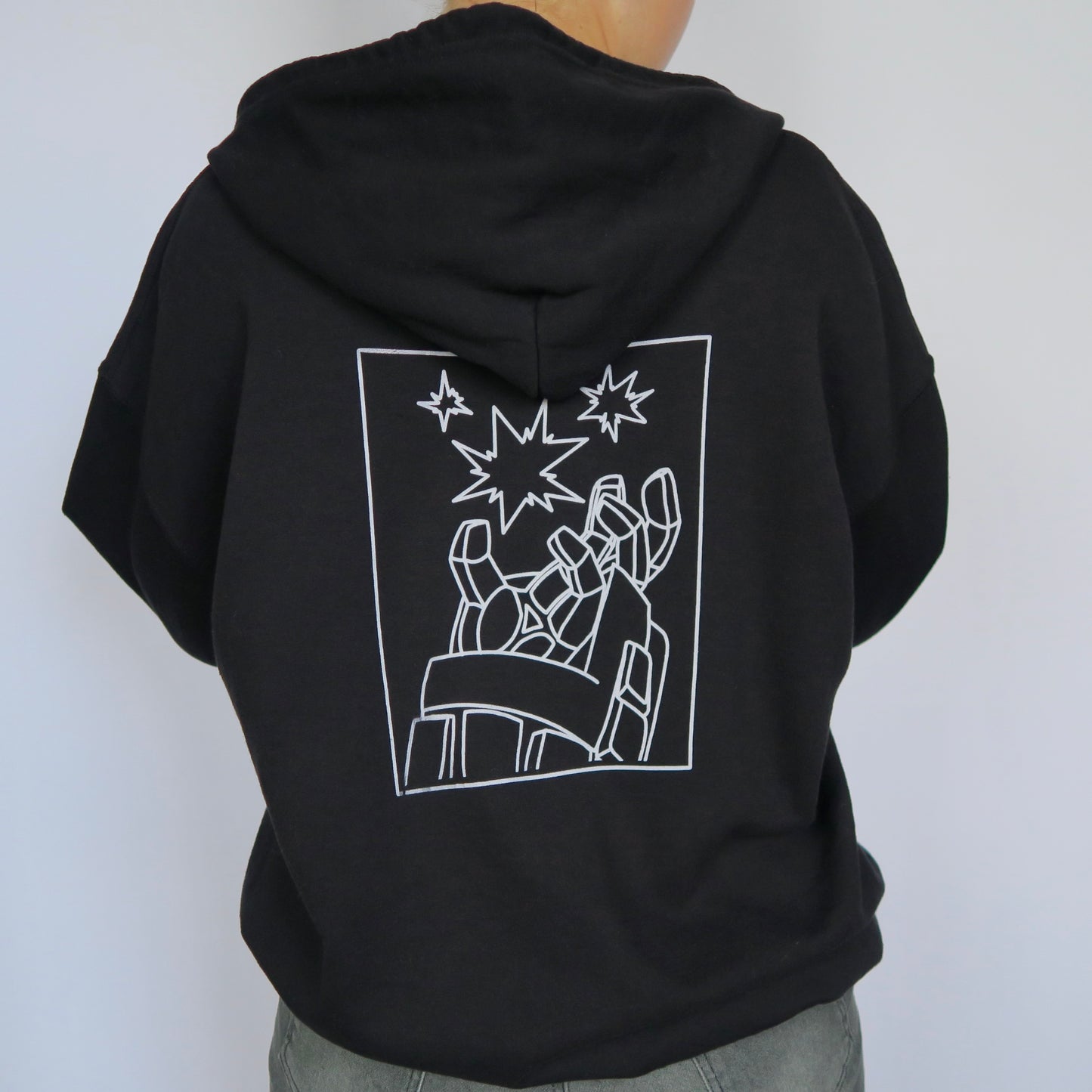 King Explosion Zip Up Hoodie
