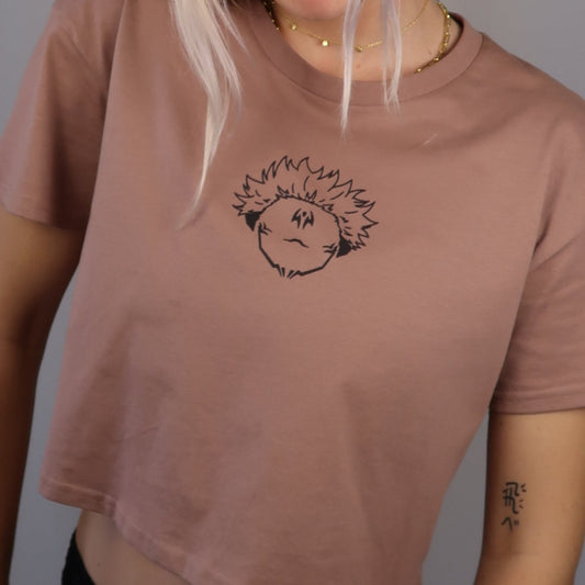Curse King Crop Top