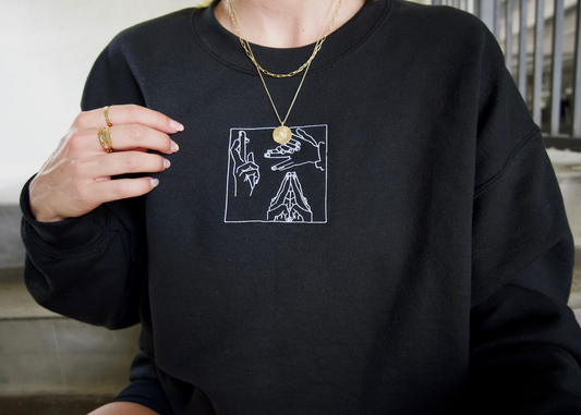 Domain Expansion Crewneck (Embroidered)