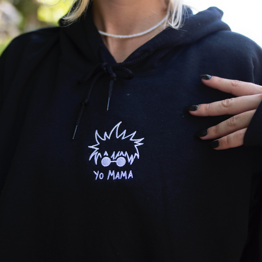 Yo Mama Embroidered Hoodie