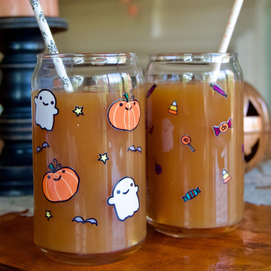 Trick-Or-Treat Yo-Self Glass