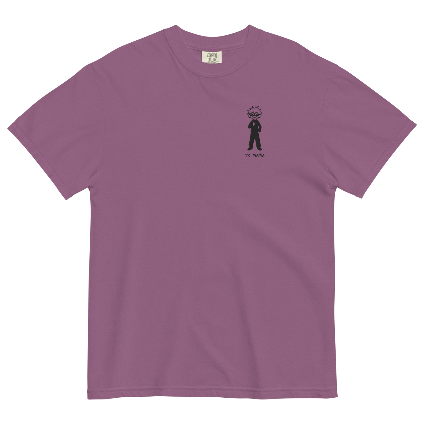 Yo Mama Chibi Embroidered T-Shirt