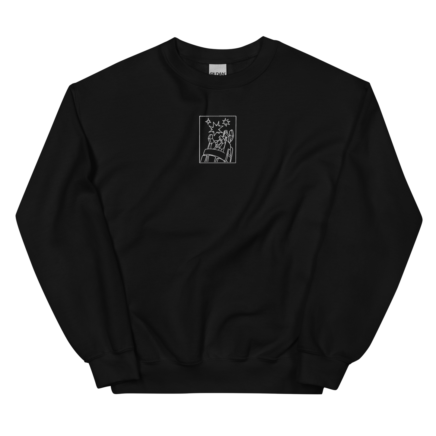 King Explosion Embroidered Hand Sweatshirt