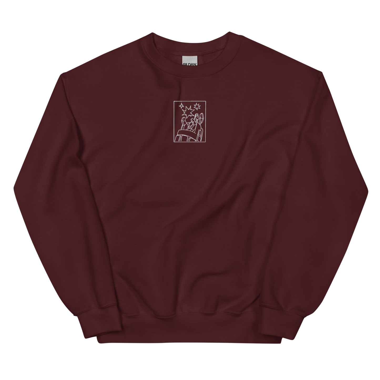 King Explosion Embroidered Hand Sweatshirt