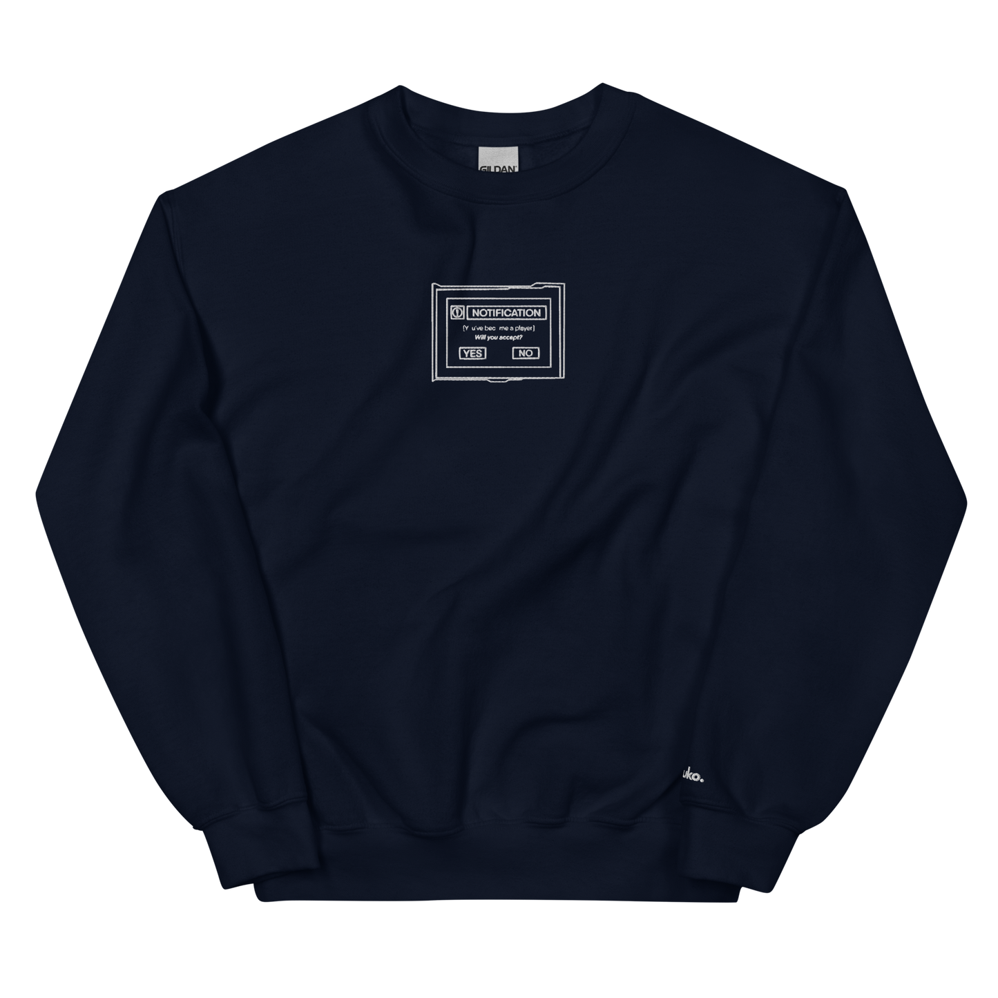 Notification – Sweatshirt (Embroidered)