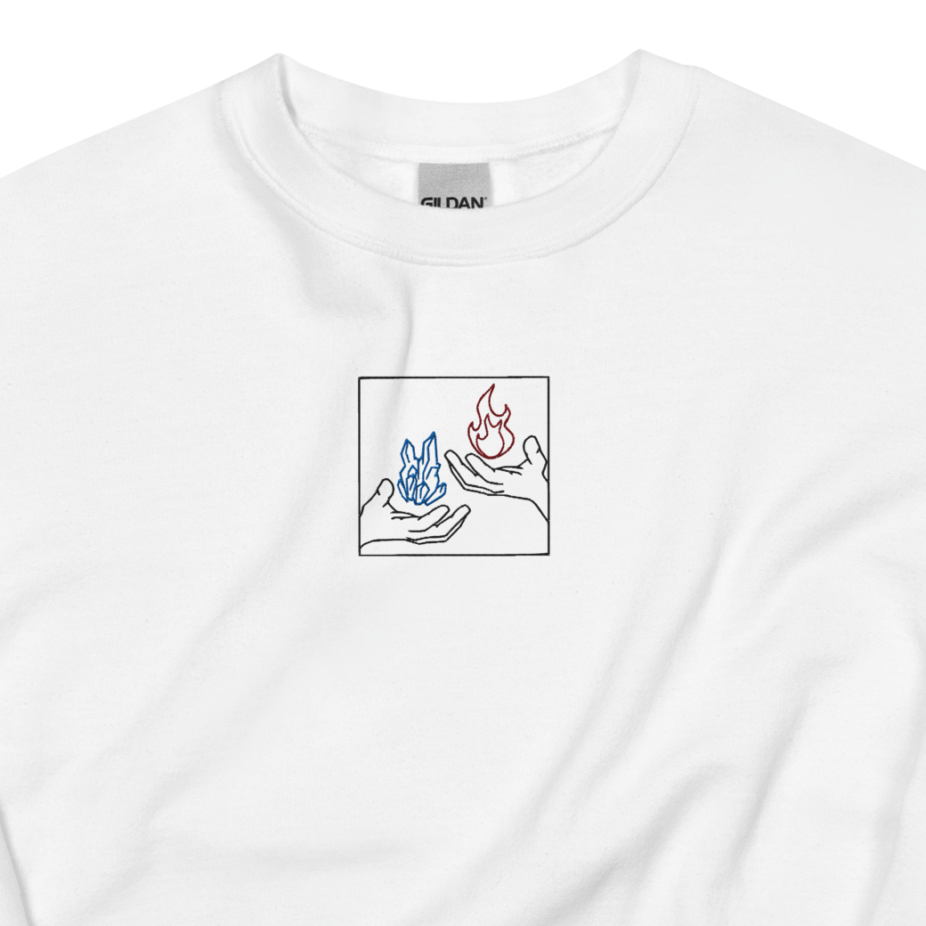 Half N Half Hands – Sweatshirt (Embroidered)