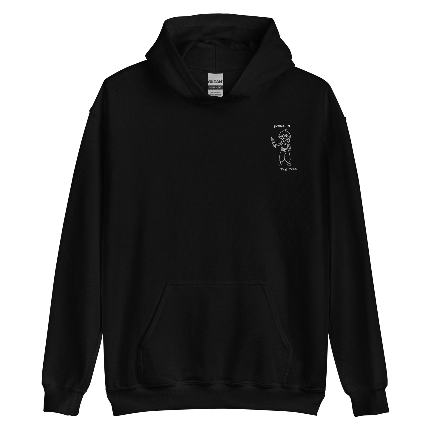 Father of the Year Embroidered Hoodie