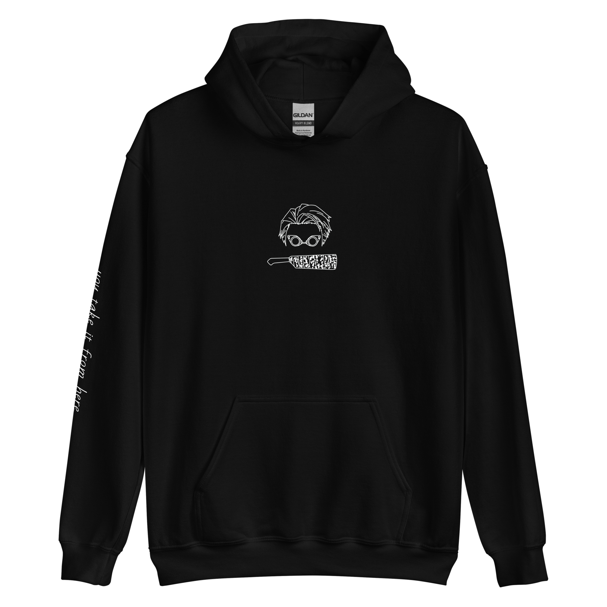 Black overtime hoodie sale