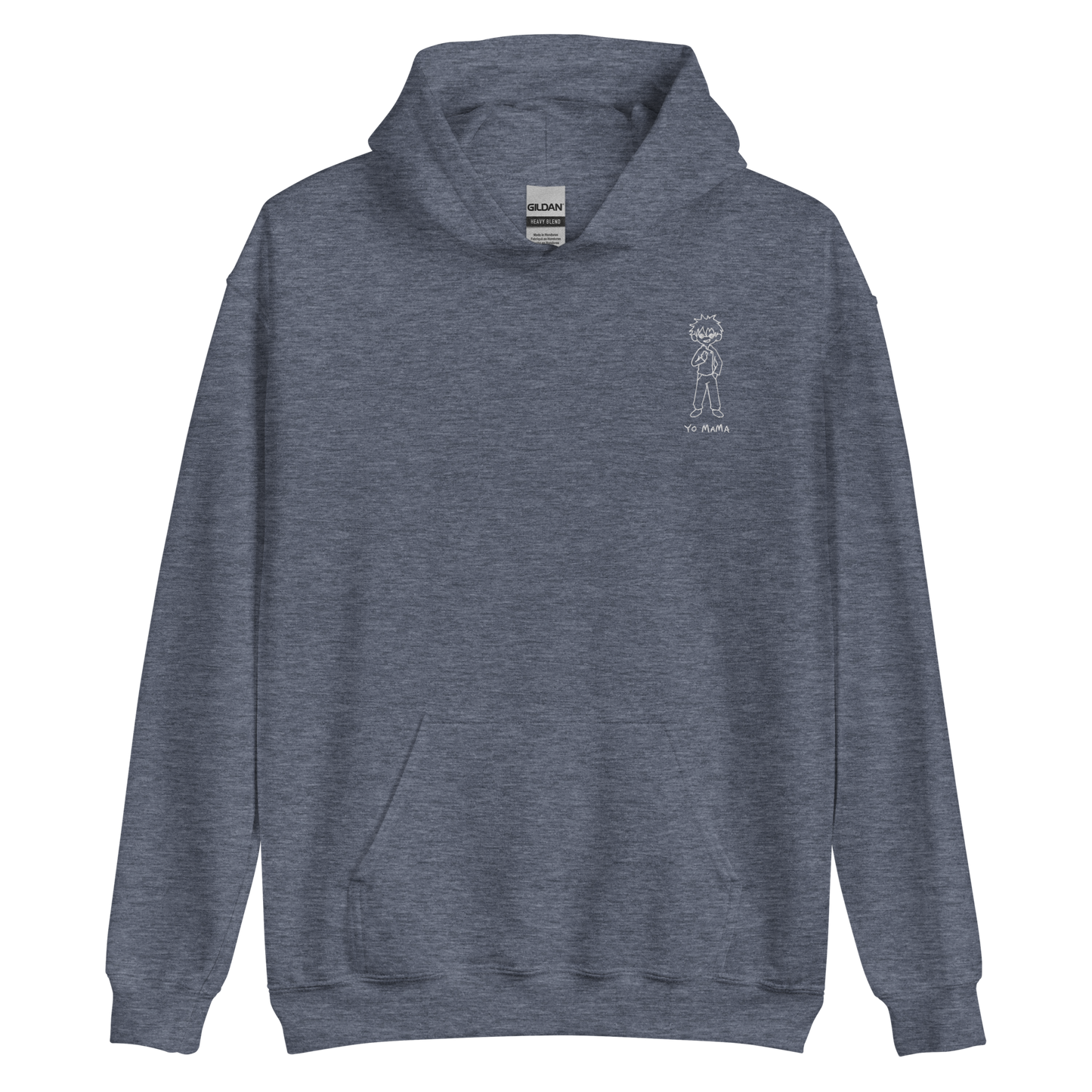 Yo Mama Chibi Embroidered Hoodie