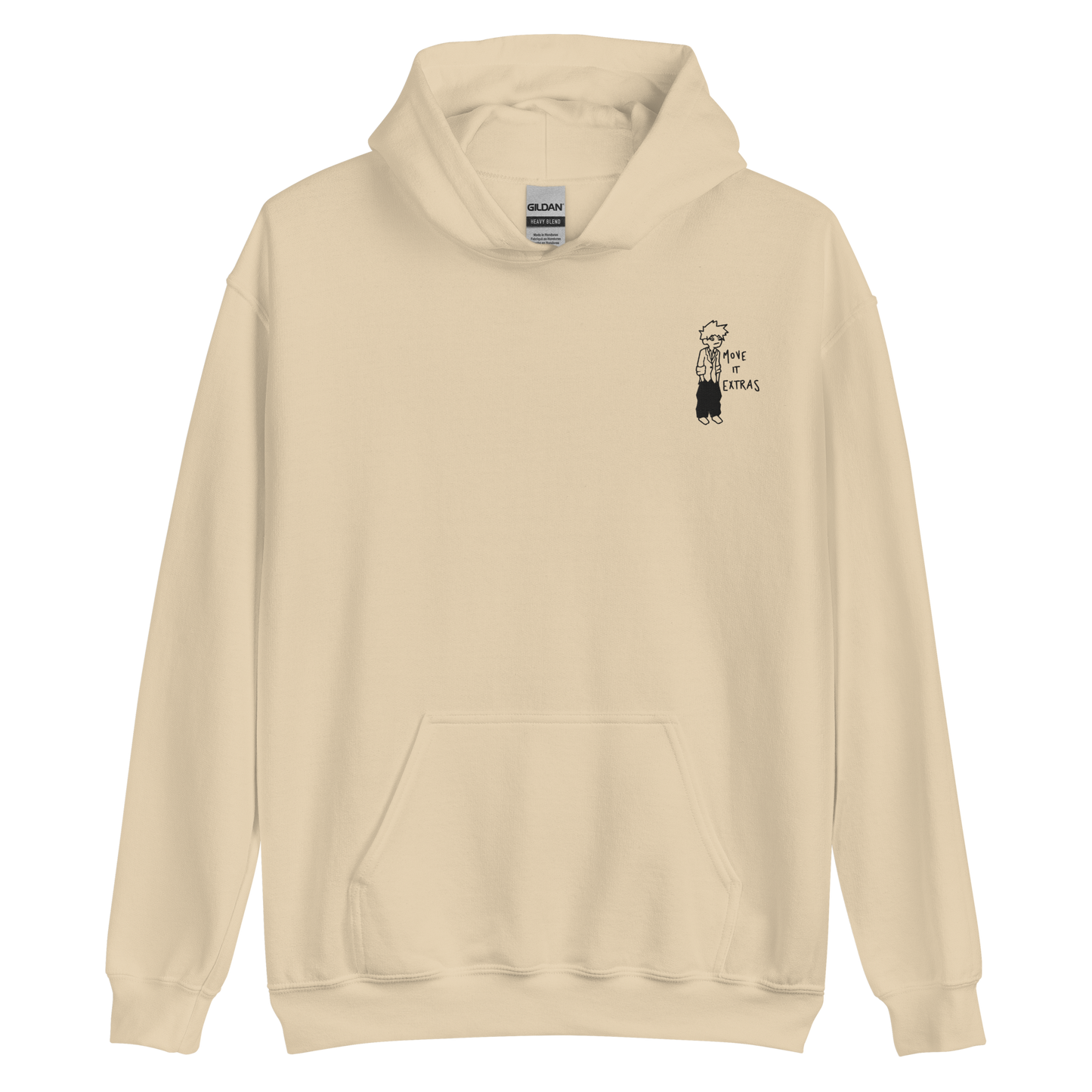 Move it Extras Derpy Embroidered Hoodie