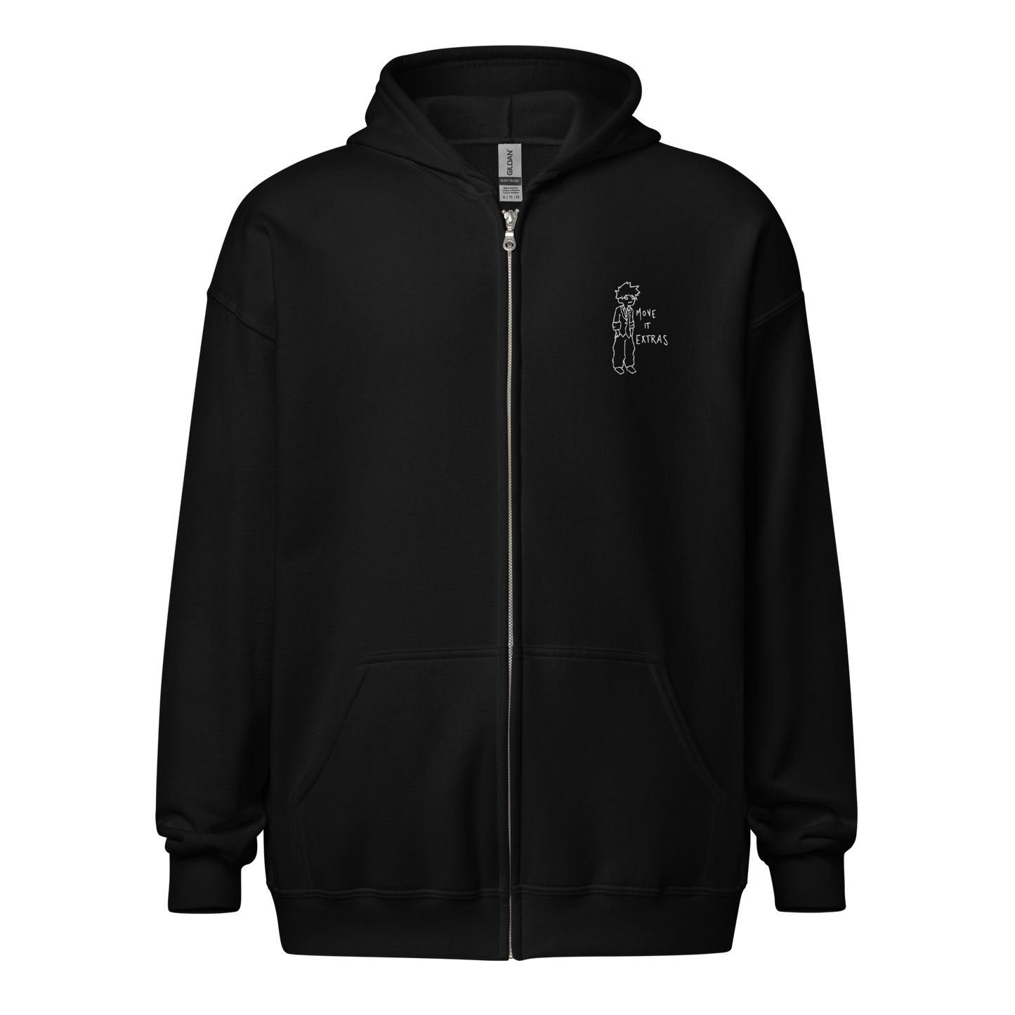 King Explosion Zip Up Hoodie