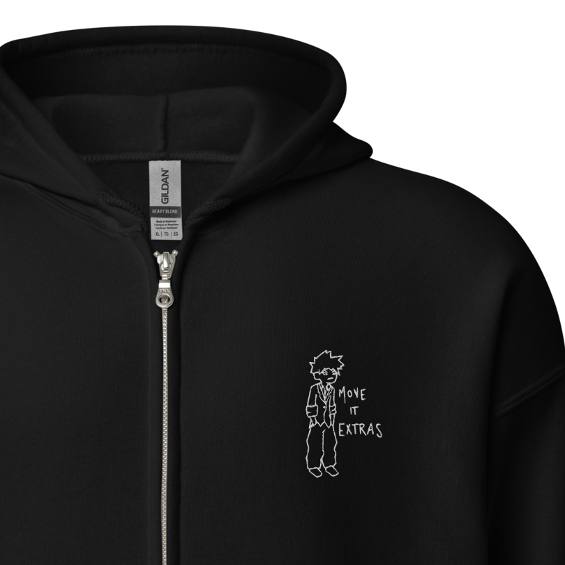 King Explosion Zip Up Hoodie