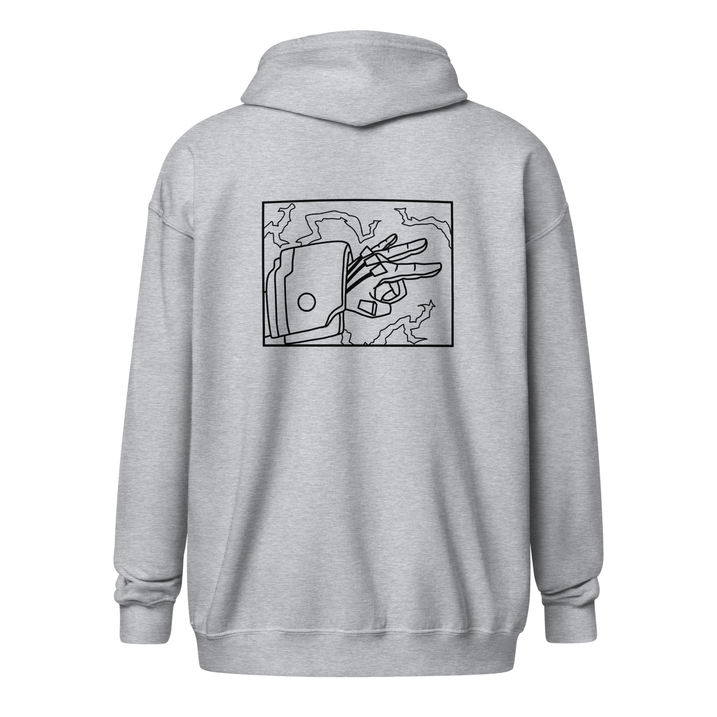 #1 Fanboy Zip Up Hoodie
