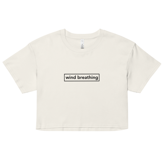 Wind Breathing – Cropped T-Shirt