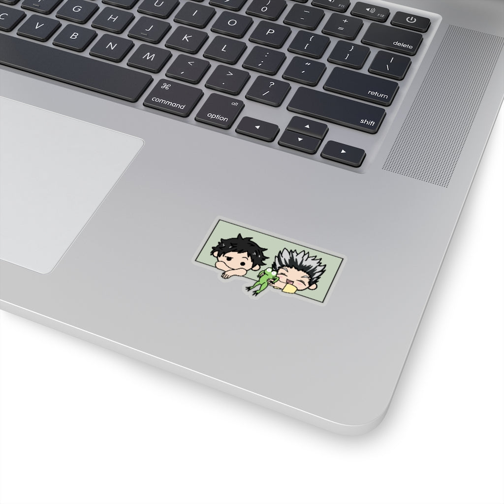 Bokuaka Frog Sticker