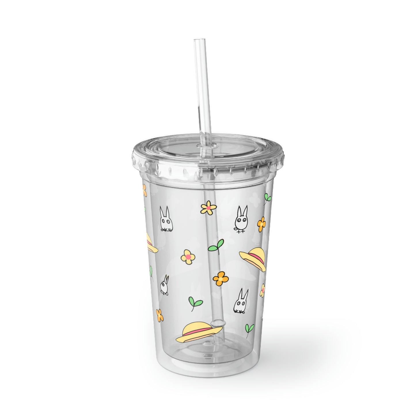 Anime Bunny Spring Tumbler