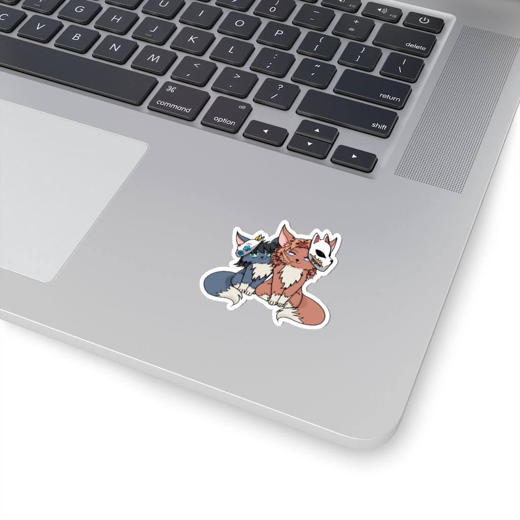 Ghost Fox Sticker