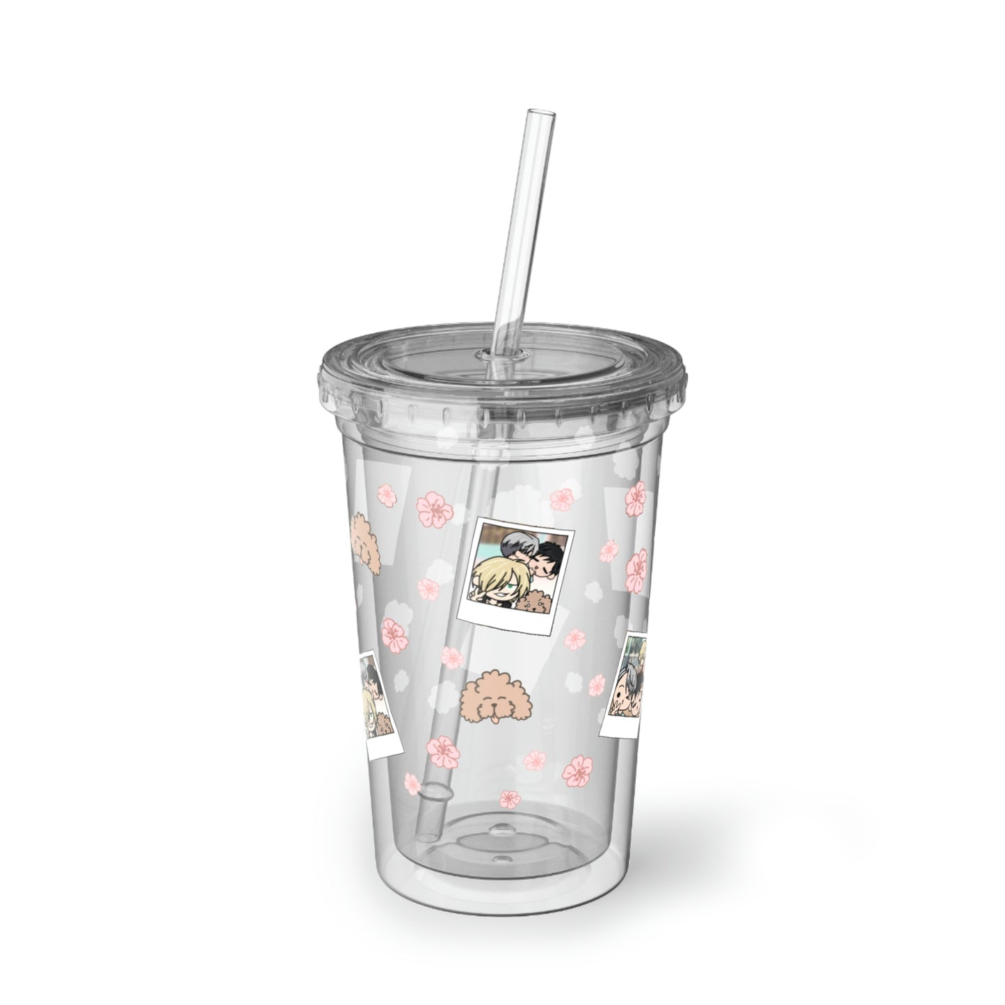 YOI Spring Acrylic Tumbler with Straw