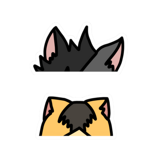 Kuroken Cat Ears Sticker