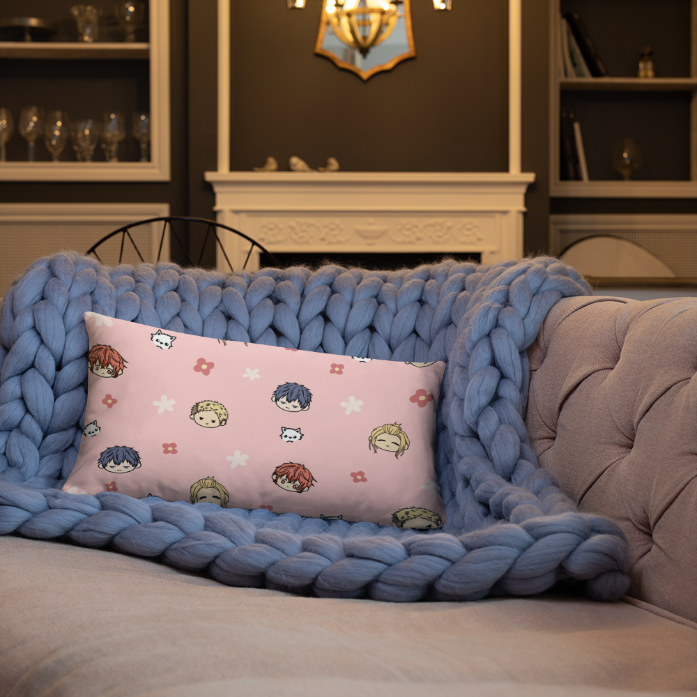 Boy Band Chibi Spring Pillow