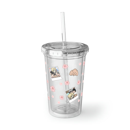 YOI Spring Acrylic Tumbler with Straw