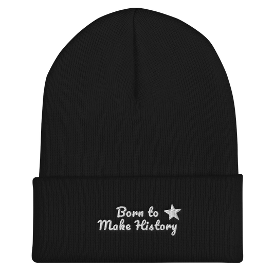 History Maker Embroidered Beanie
