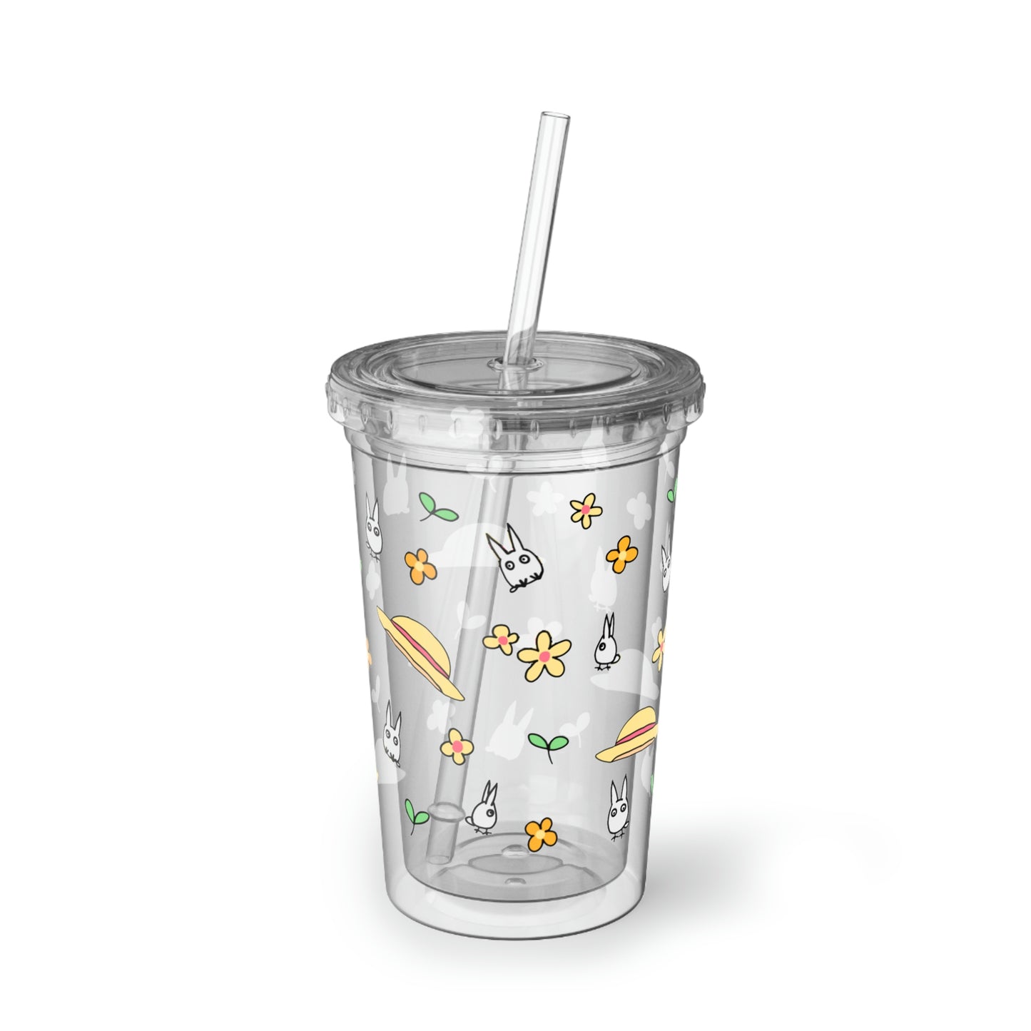 Anime Bunny Spring Tumbler