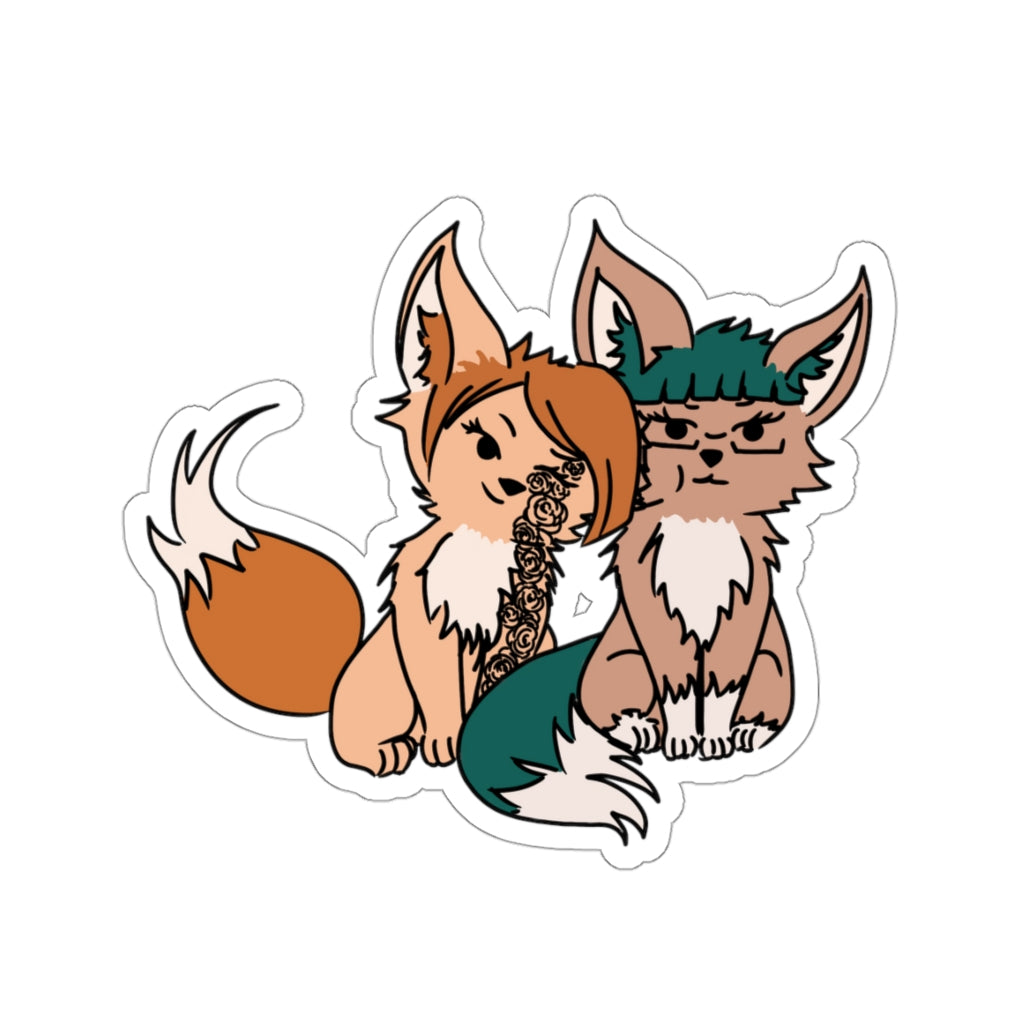 Nobamaki Fox Sticker