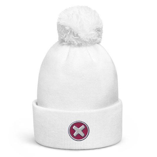 Doctor X Pom Pom Beanie