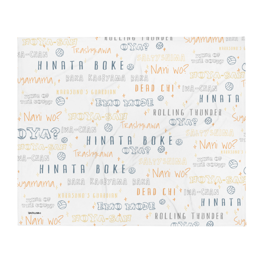 HQ Nicknames Blanket