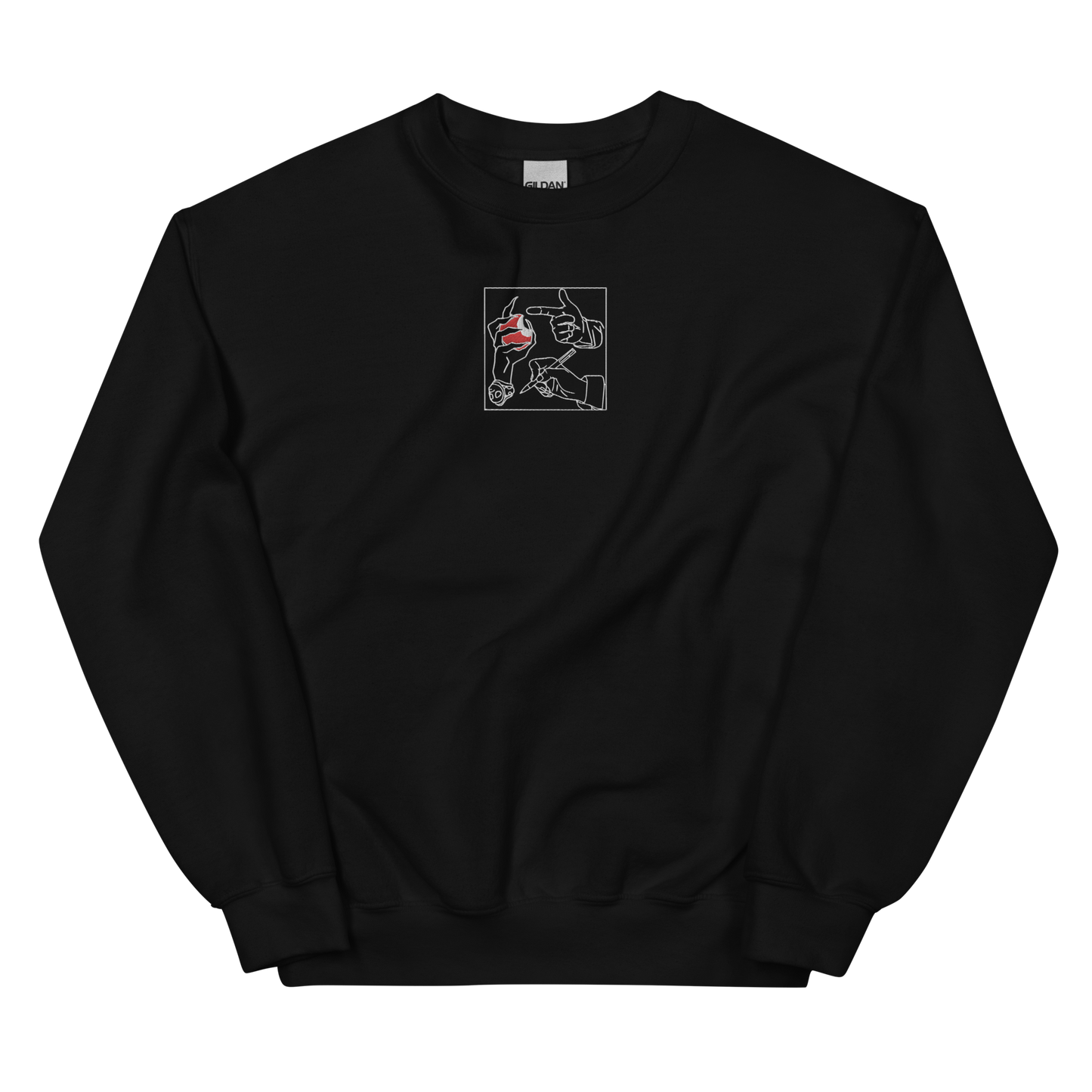 Death Hands Sweatshirt (Embroidered)