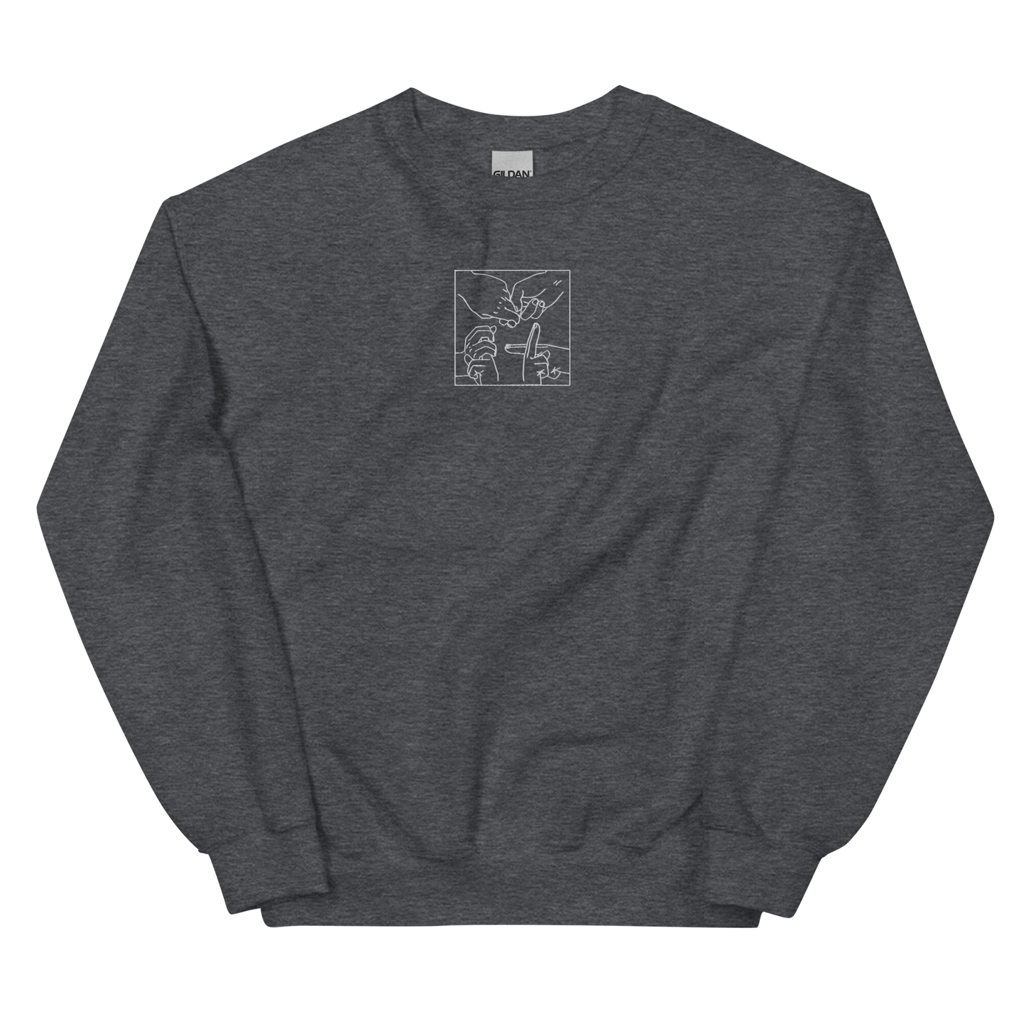 Jutsu Hands Sweatshirt (Embroidered)