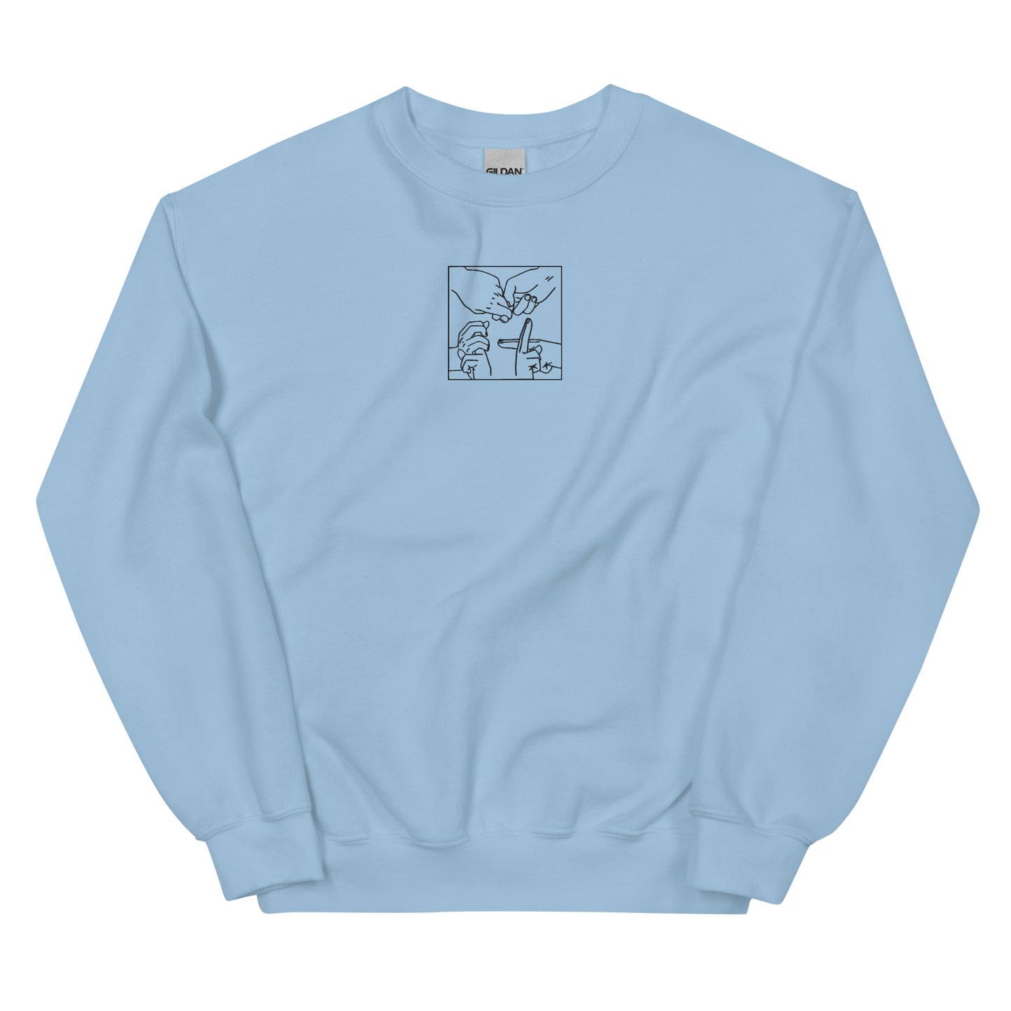 Jutsu Hands Sweatshirt (Embroidered)