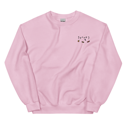 Trick or Treat Yo-self Embroidered Sweatshirt