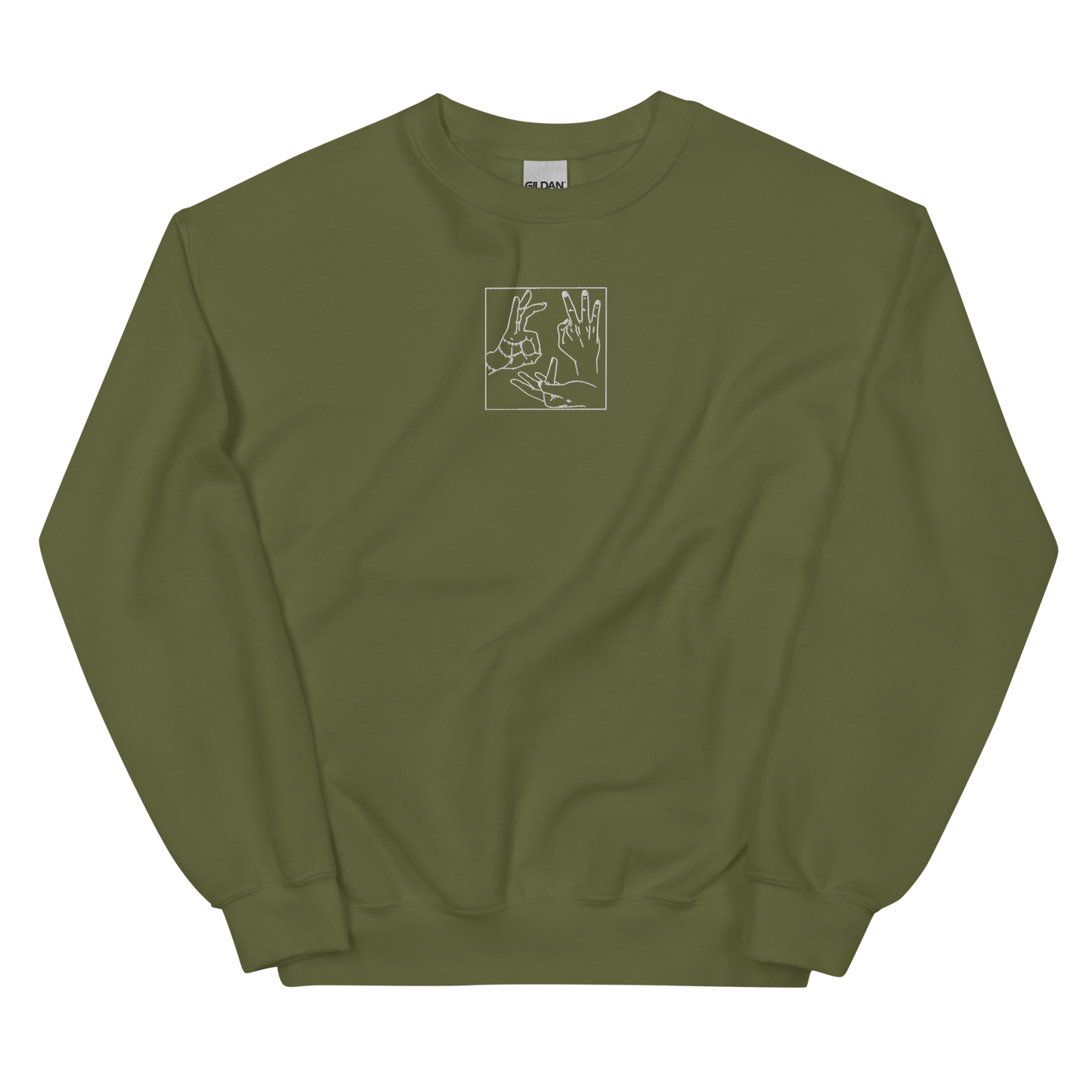 Ghoul Hands Sweatshirt (Embroidered)