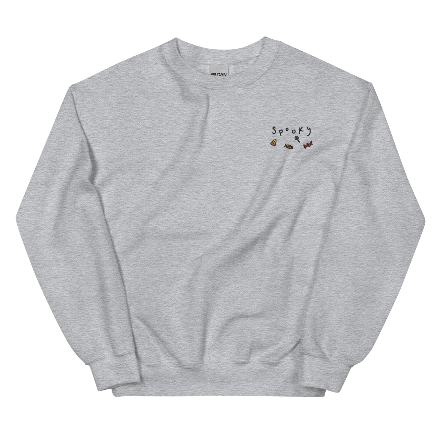 Trick or Treat Yo-self Embroidered Sweatshirt