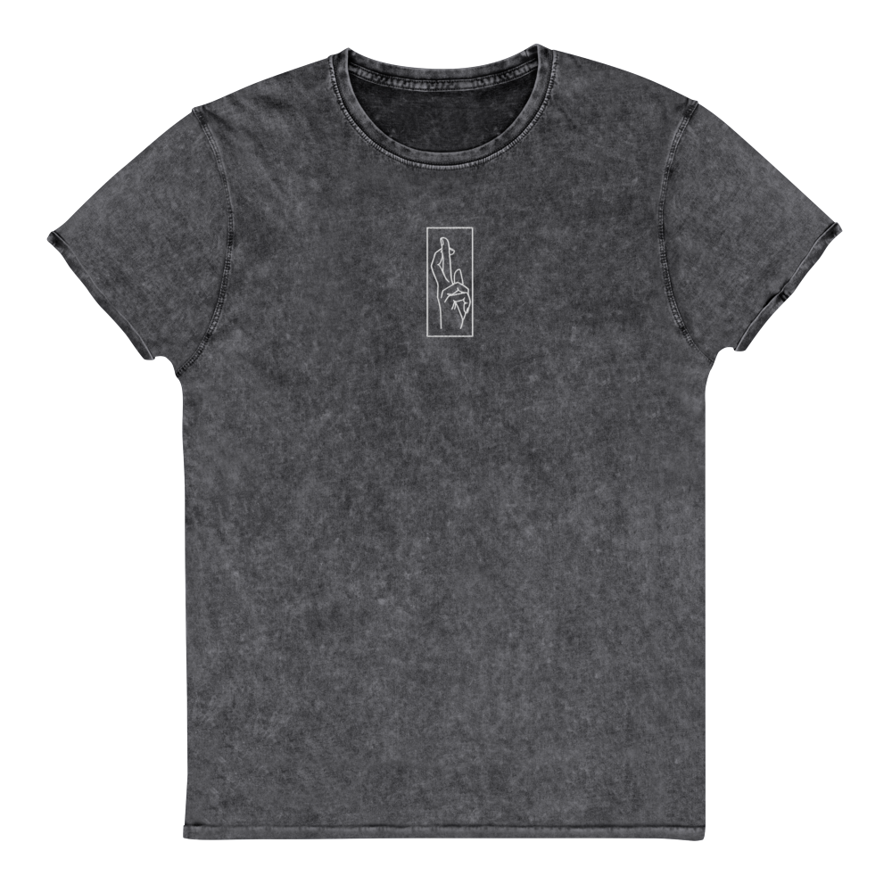 Infinite Void Denim T-Shirt (Embroidered)