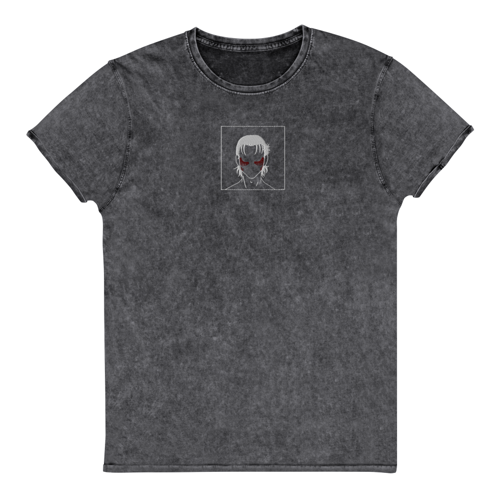 Titan Marks Denim T-Shirt (Embroidered)
