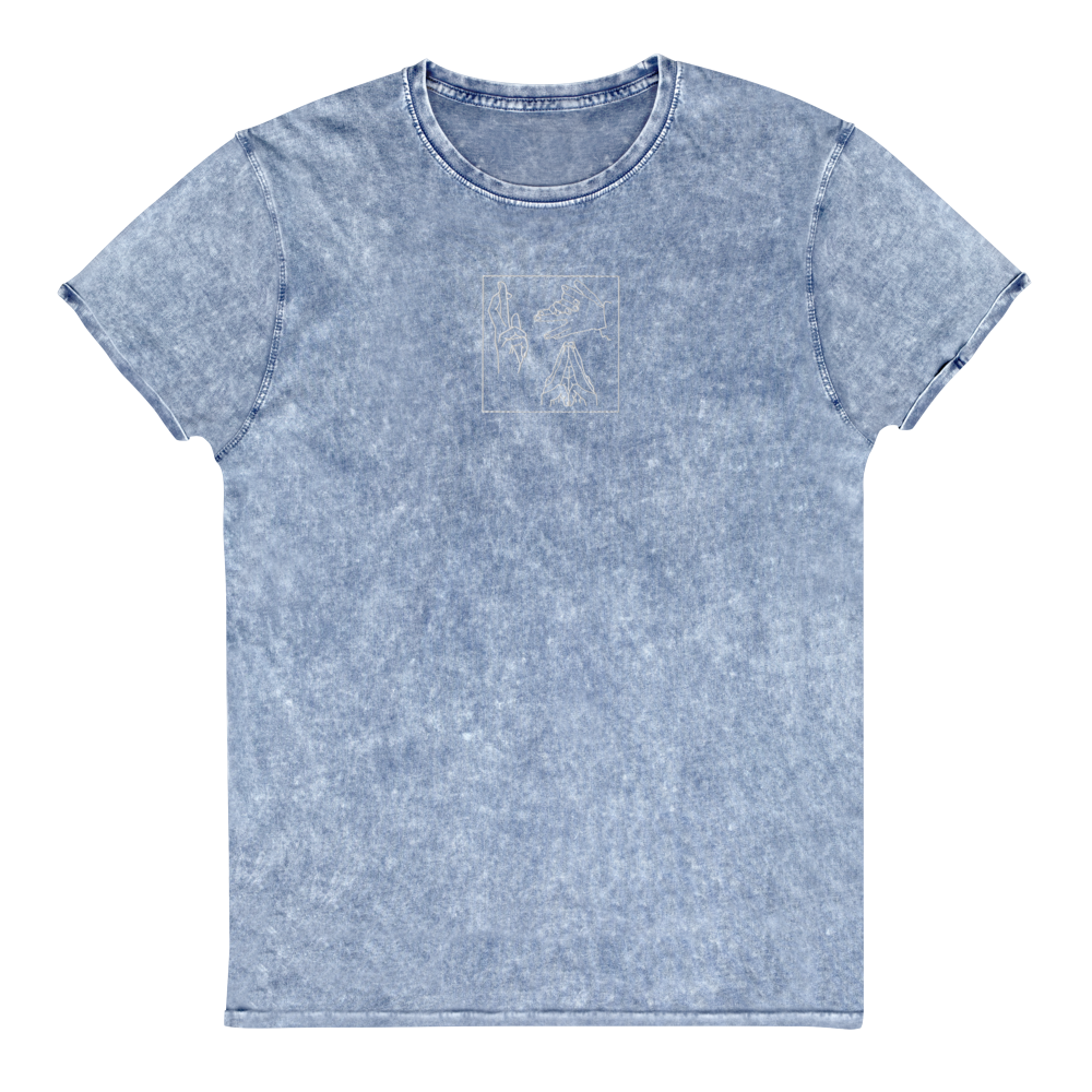 Domain Expansion Denim T-Shirt (Embroidered)