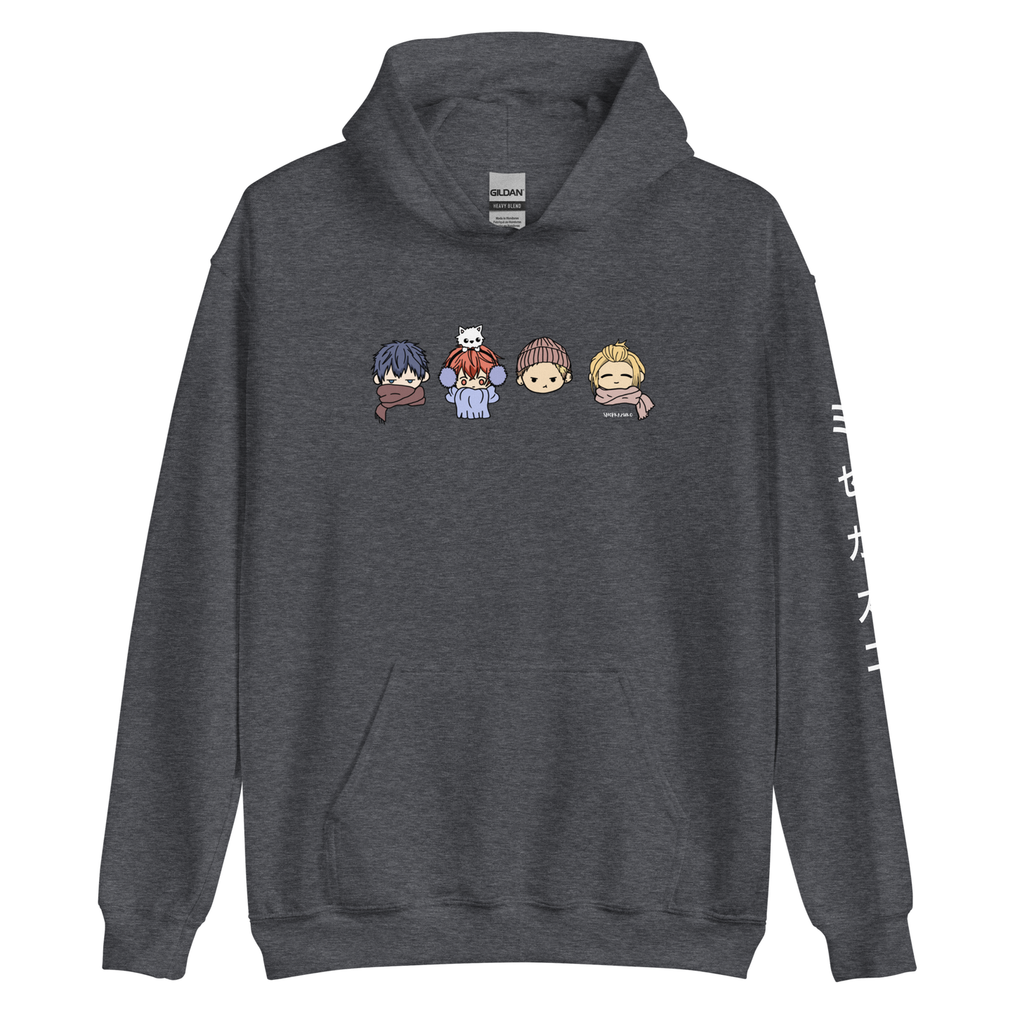 Boy Band Winter Chibi Hoodie