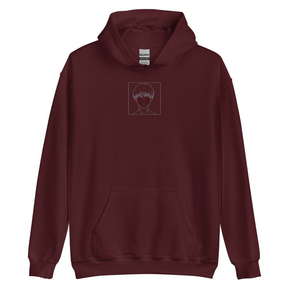 Colossal Titan Marks Embroidered Hoodie
