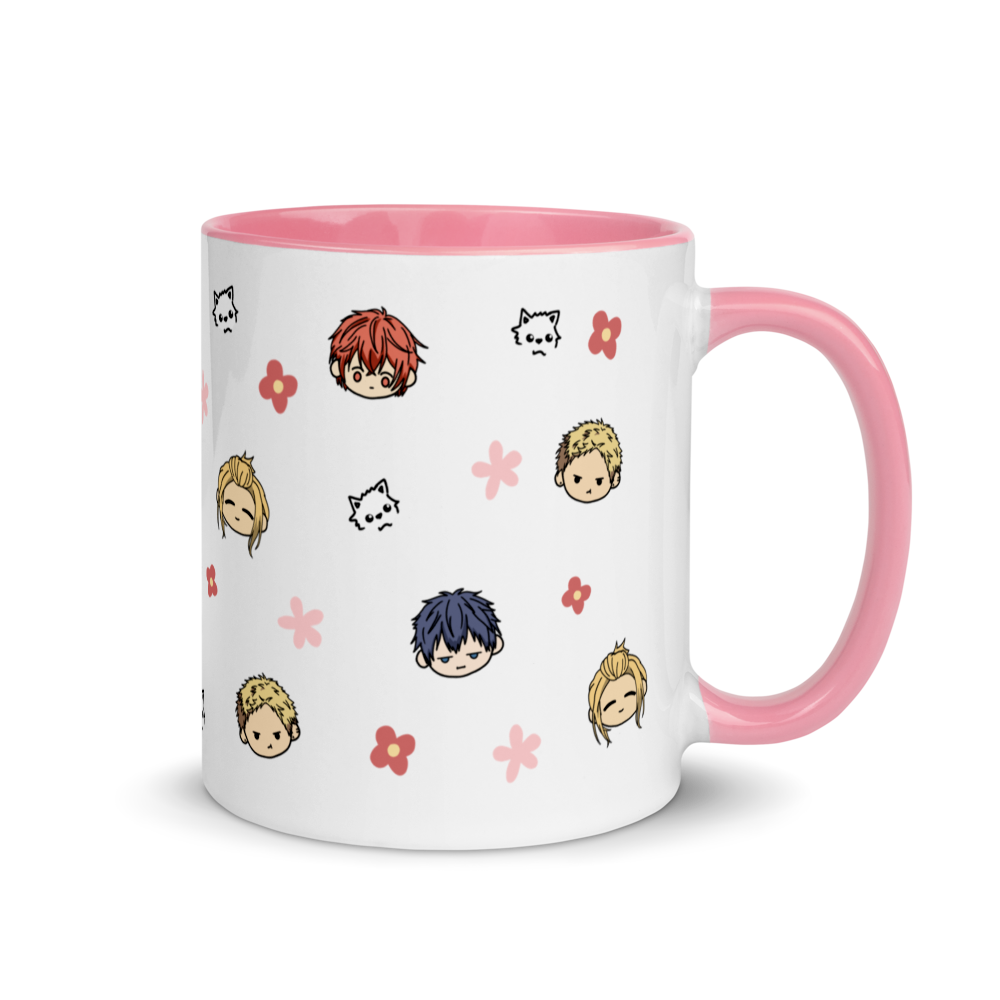 Boy Band Chibi Spring Mug (Color)