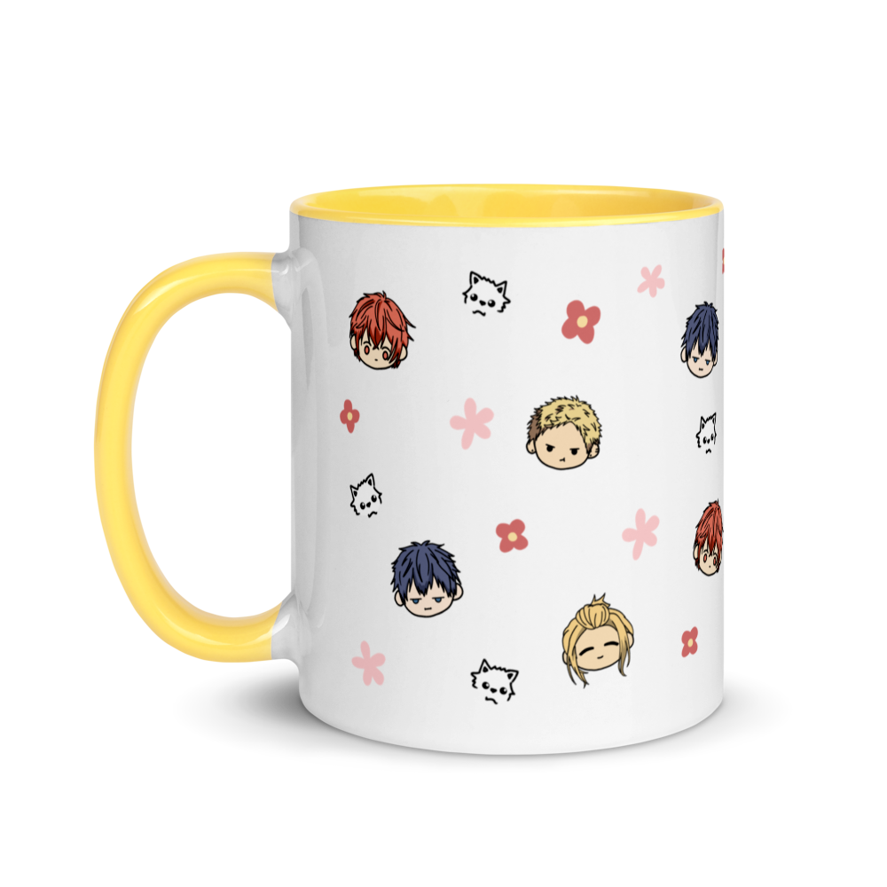 Boy Band Chibi Spring Mug (Color)